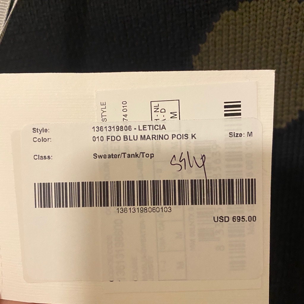 Max Mara Sweater Brand New With Tag